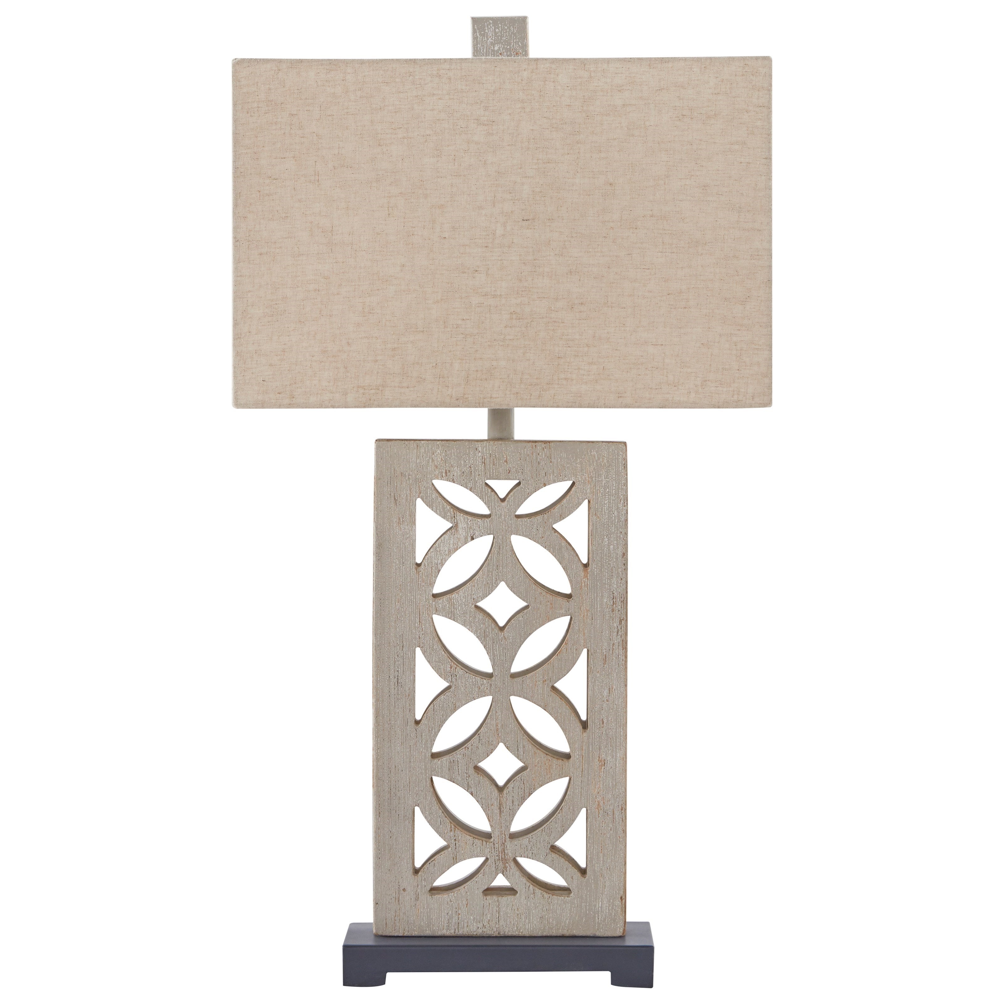Gray Signature Design by Ashley L208234 Deondra Metal Table Lamp Gray Signature Design by Ashley L208234 Deondra Metal Table Lamp